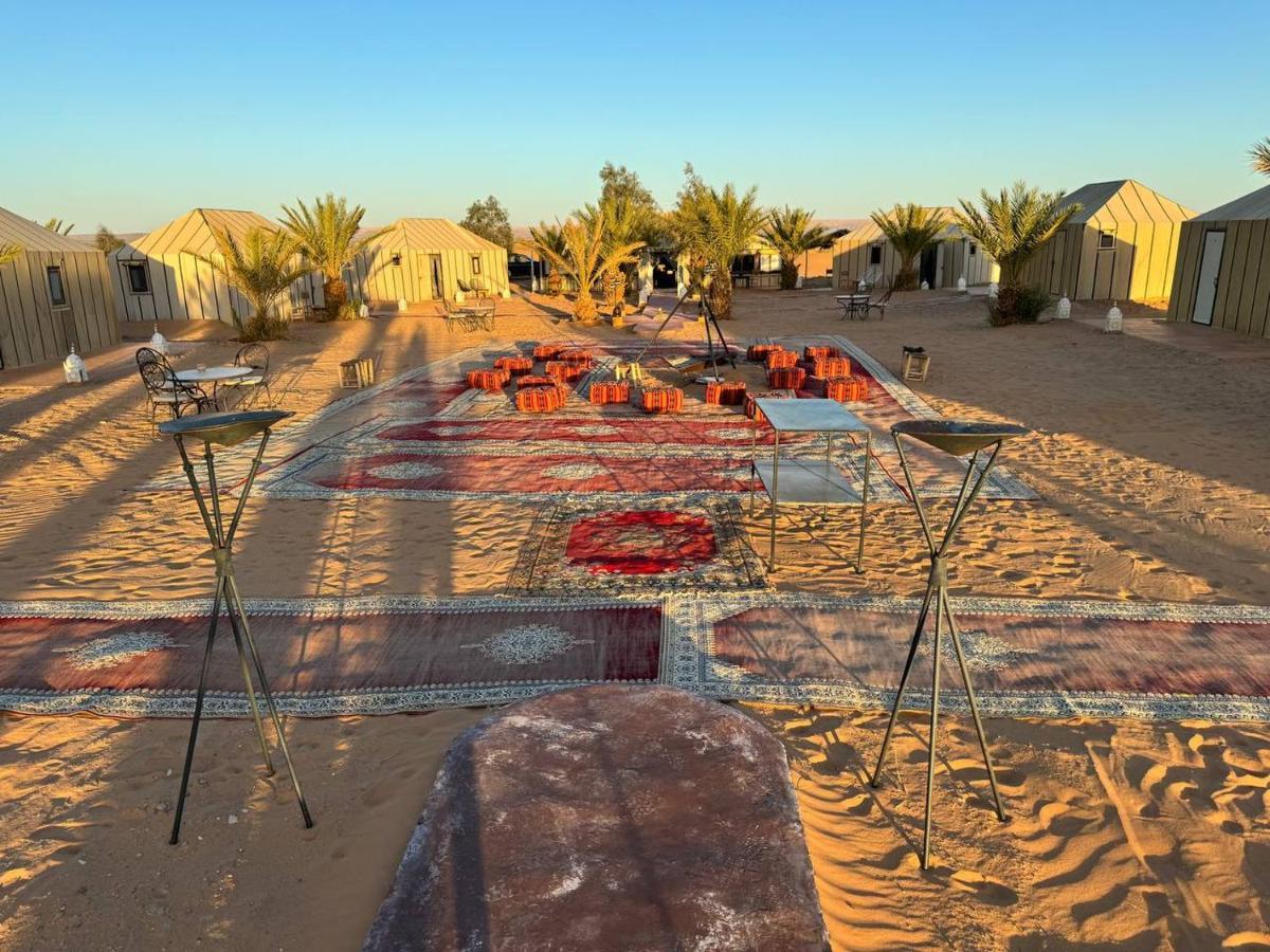 Sahara Dunes Luxury Camp Merzouga Bagian luar foto
