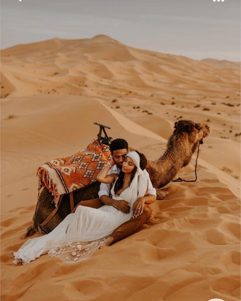 Sahara Dunes Luxury Camp Merzouga Bagian luar foto